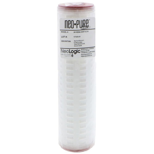 Neo-Pure 9-3/4" PES Water Grade Membrane 0.2 micron DOE Silicone O-rings