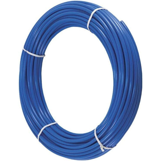Blue 3/8" OD LLDPE Polyethylene Tubing