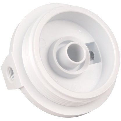 10" Slim Line Filter Housing White Sump/White Flat Cap 1/4" No PR - 1/4" FPT