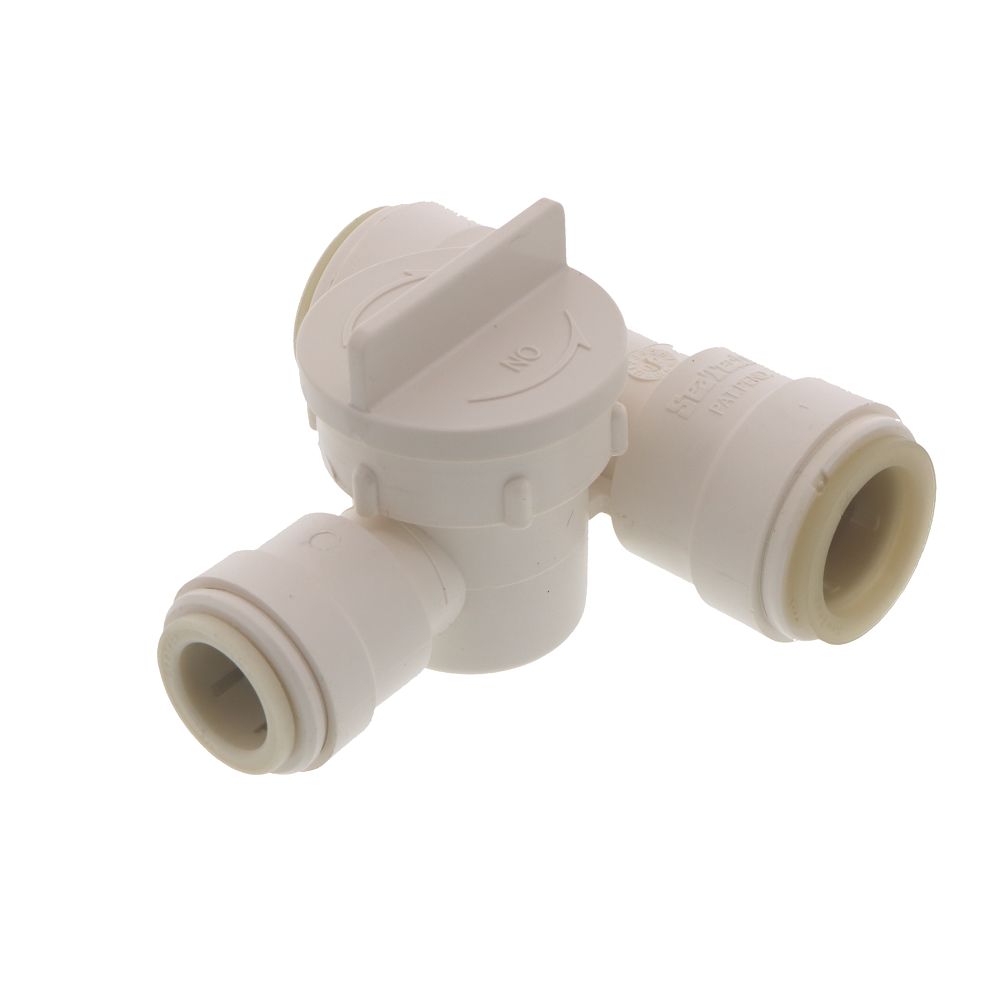 Watts AquaLock/SeaTech - Tee Valve Type 50 - 1/2 CTS x 1/2 CTS x 3/8 CTS Branch