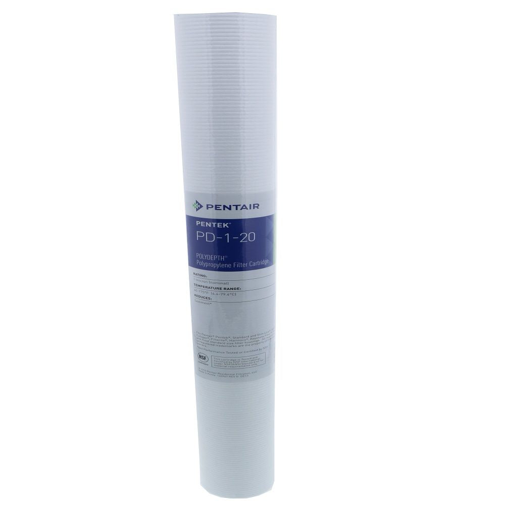 20" Pentek PD-1-20 Polydepth 1 mic Polypropylene Filter