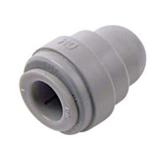 DMfit Acetal Gray End Stop - 3/8" Push-in