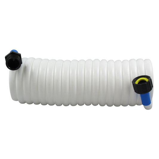 Watts AquaLock/SeaTech - EC25201WX Supercoil Hose 25' WHITE 3/4" GHT
