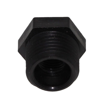 Bushing 1/2" MNPT x 1/8" FNPT - Polypropene Black
