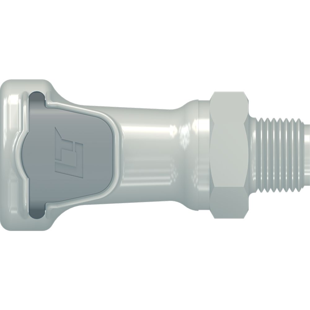 LinkTech 60PP Series Male Threaded Female, Valved, 3/8" MNPT, Polypropylene, EPDM