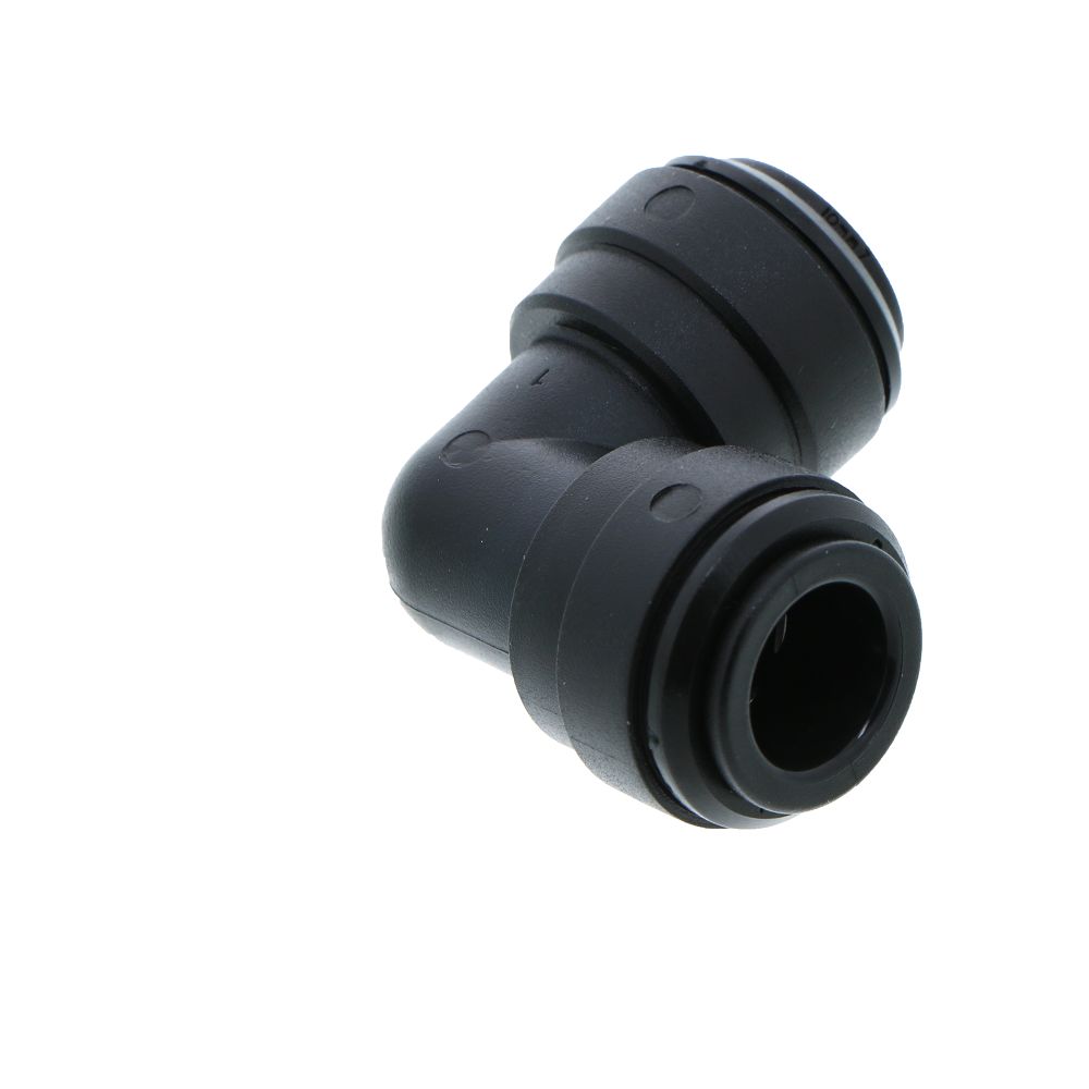 John Guest Union Elbow BLACK ACETAL - 6mm