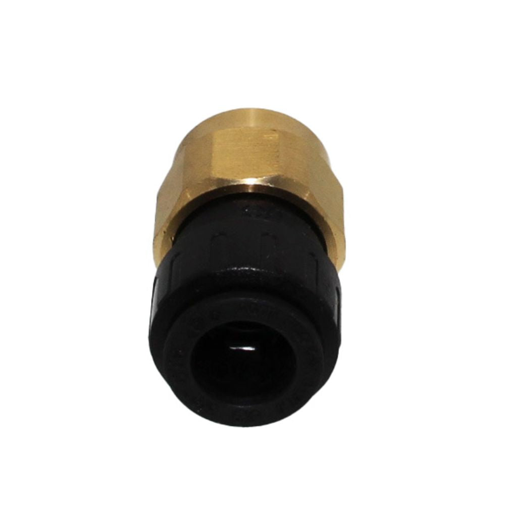 John Guest ProLock Female Connector NPS - 1 CTS x 1 NPS [Brass Nut]