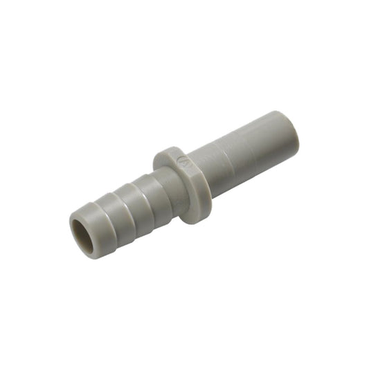NeoFit - Acetal Gray Stem Barb Connector 8mm [5/16"] stem x 3/8"barb