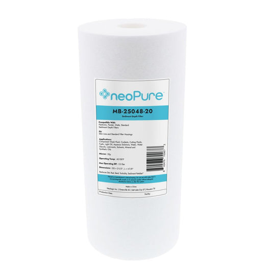 5" Polypropylene Sediment Depth Filter 20 mic
