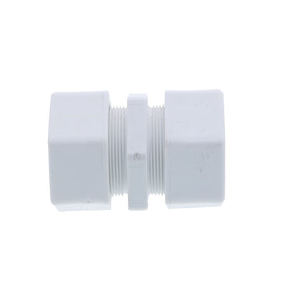 JACO 15-10-P-PG Polypropylene Union Connector 5/8 OD Tube x 5/8 OD Tube