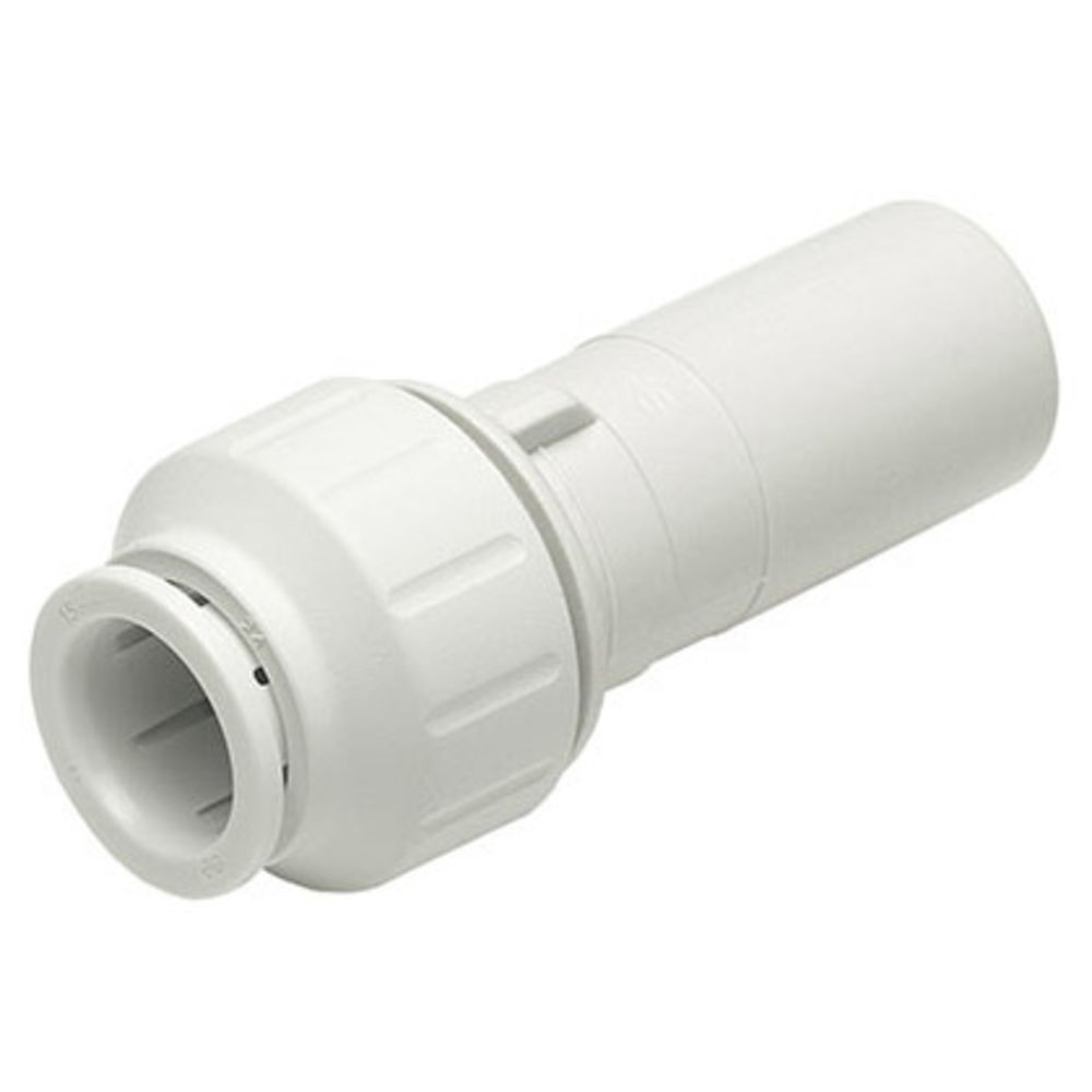 John Guest Stackable Reducer Stem - 3/4 Stem x 1/2 CTS