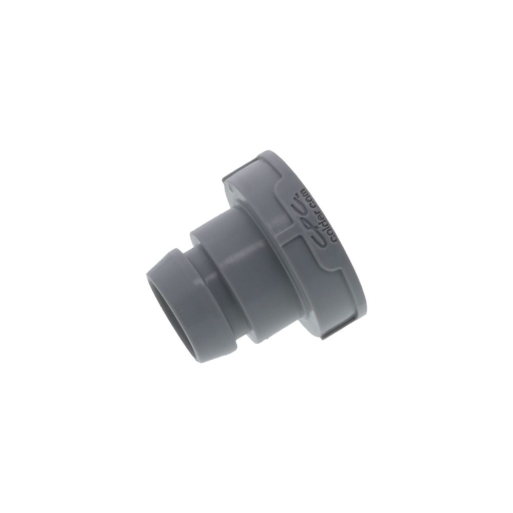 UDC 38mm Acetal Thread-On Bag Closure With Thread Seal - Silicone O-Ring