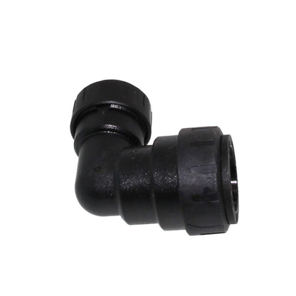 John Guest ProLock Black Union Elbow - 3/8 CTS