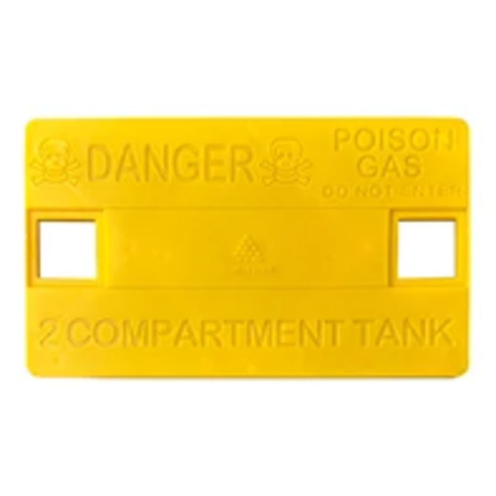 Warning Placards [2" Compartment Tank]