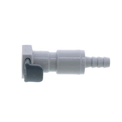 EFCD17412 Valved Inline Coupling Body 1/4 ID Barb