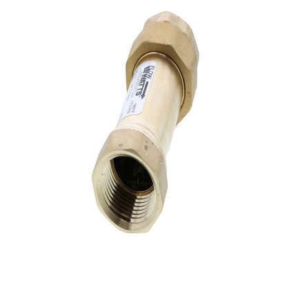 Watts LF7RU2-2 Lead Free Dual Check Valve 1 Union FNPT x 1 FNPT