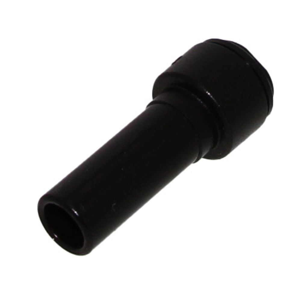John Guest Reducer Stem Black Acetal - 6mm x 8mm Stem