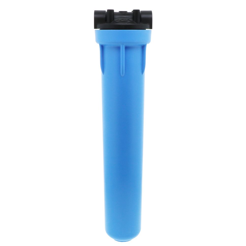 Pentek 150544 20" 3G Standard Filter Housing Black/Blue MB w/ PR - 3/4" FPT