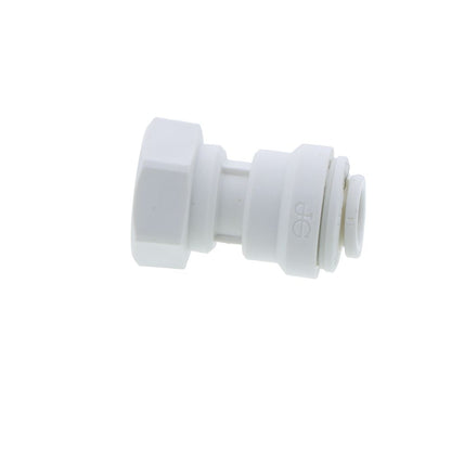 John Guest Female Adapter NPTF Polypro - 1/4 x 1/8 NPTF