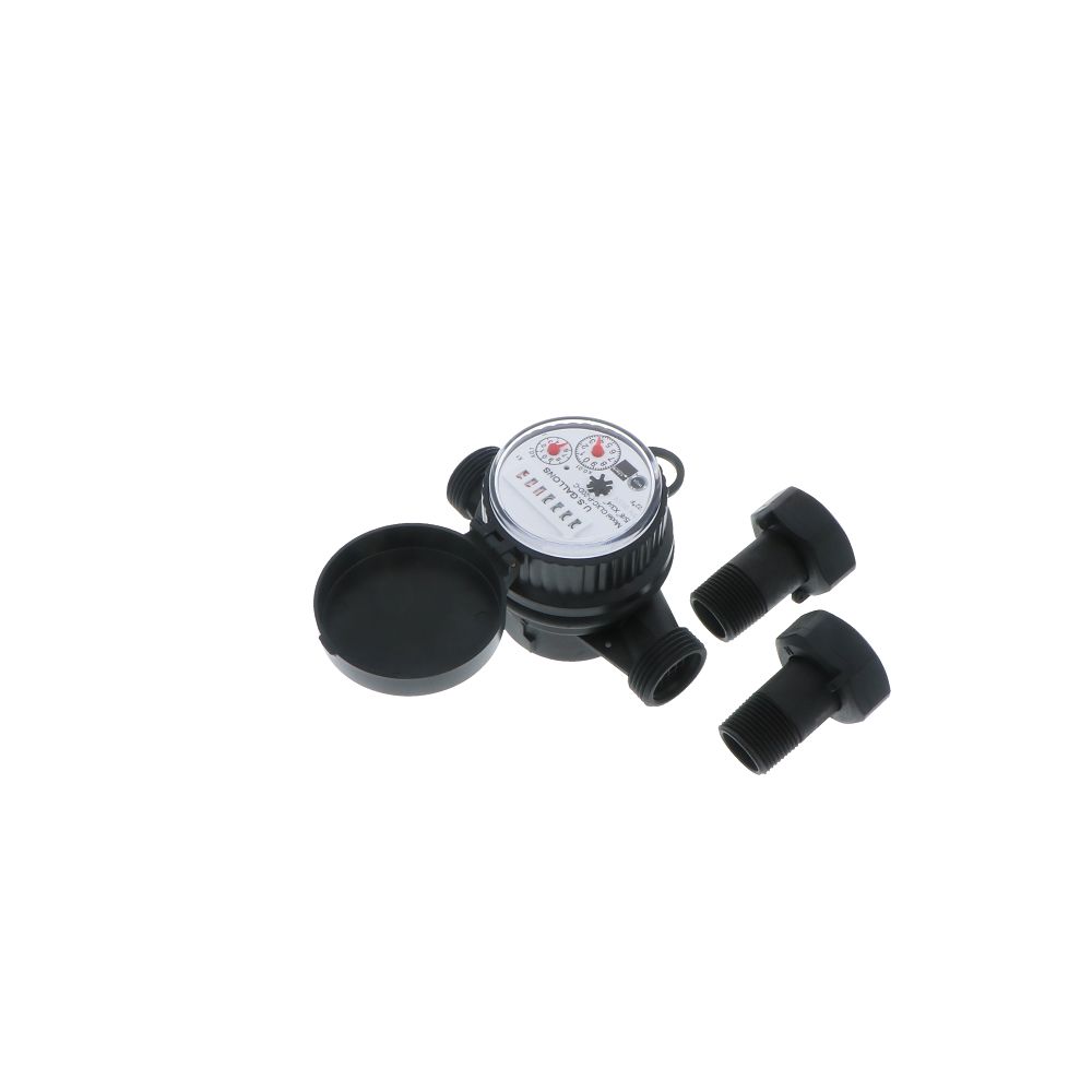 Clark CLXC-P Series Single Jet Totalizing Water Meter 5/8 x 3/4" No Pulse