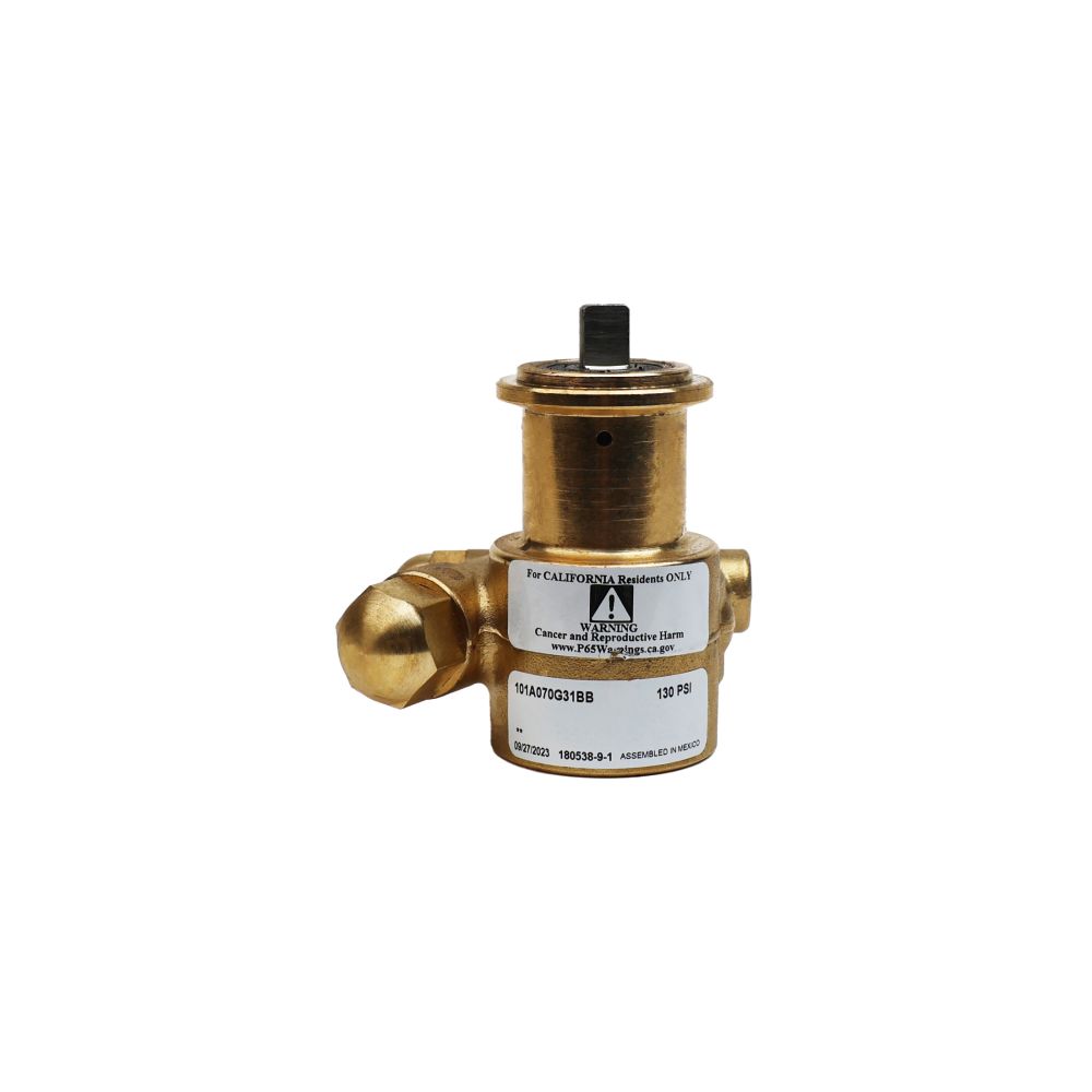 Rotary Vane Brass Pump 70GPH [210LPH], 100-150psi, EPDM, Standard-Non External adjust