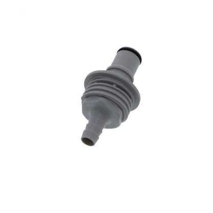 NS6D42006 Valved Panel Mount Hose Barb Coupling Insert 3/8 ID Barb