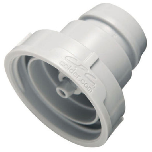 UDC 38mm Acetal Thread-On Bag Closure Without Thread Seal - Buna-N O-Ring