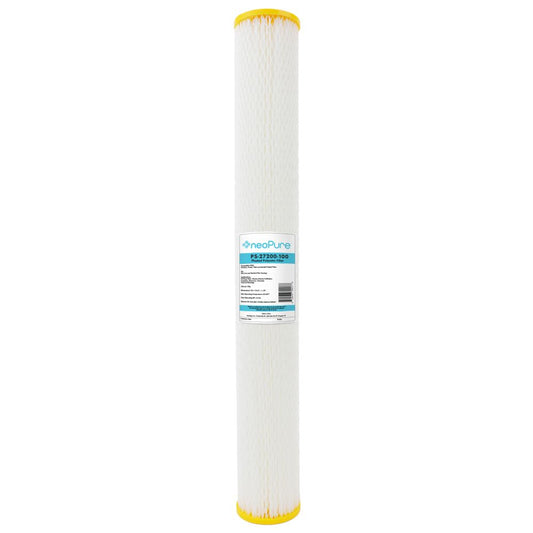 Neo-Pure PS-27200-100 20" High Efficiency Pleated Filter 100 micron