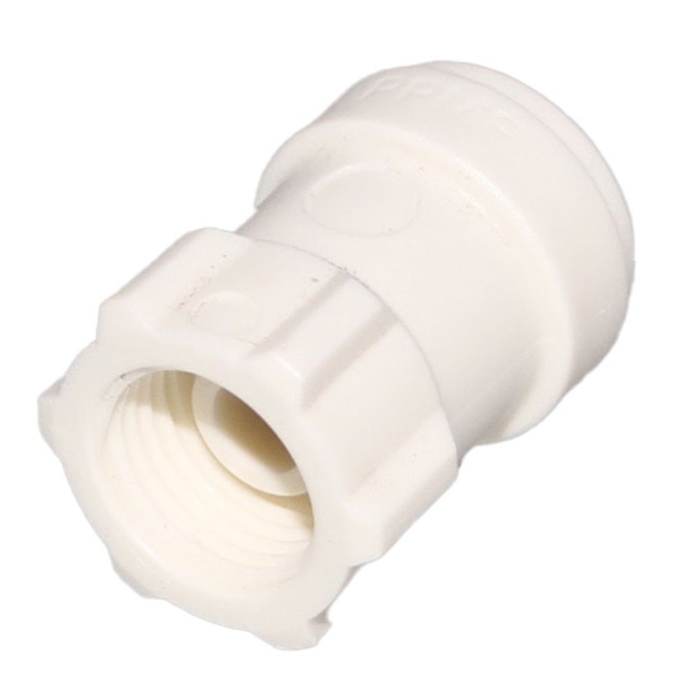 John Guest Faucet Connector UNS Polypro - 3/8 x 7/16-24 UNS