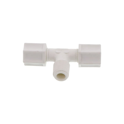 JACO 60-5-4-P-PG Polypropylene Male Branch Tee 5/16 OD Tube x 1/4 MPT