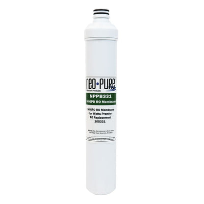 Neo-Pure RO-Pure Membrane Filter 50 gpd Replaces Watts Premier 105331