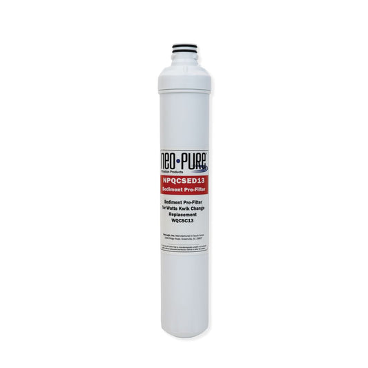 Neo-Pure Kwik Change 13" Sediment Prefilter Replacement for Watts WQCSC13