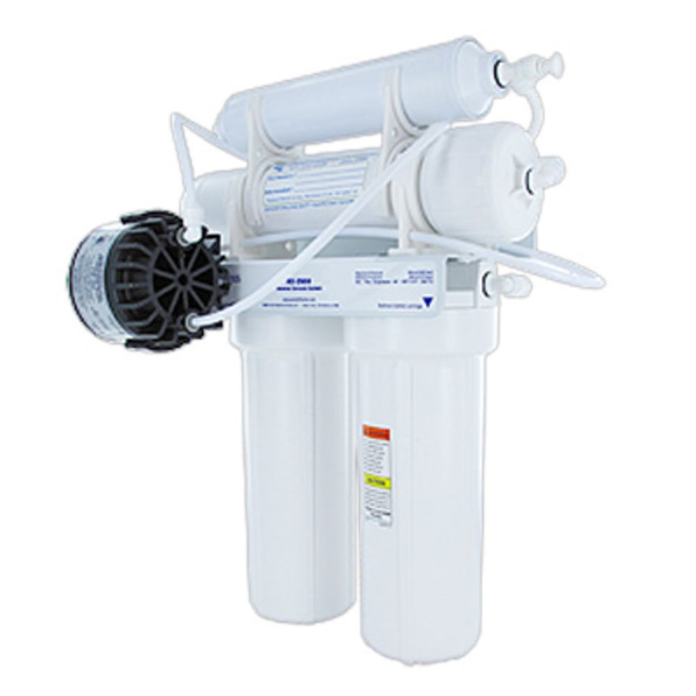 Pentek RO-2550 4-Stage 50 GPD RO System w/Permeate Pump Kit