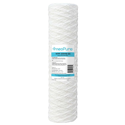 Neo-Pure WPP-25098-05 10" Surfactant Free  String Wound Filter 5 Micron