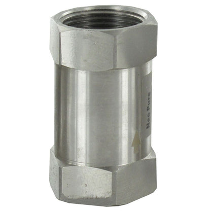 Neo-Pure Stainless Steel Flow Restrictor 9 GPM 316SS 1" FPT x FPT