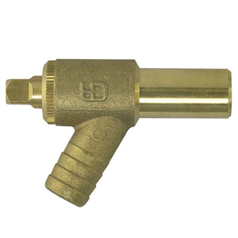 John Guest Drain Cock - Brass 15mm