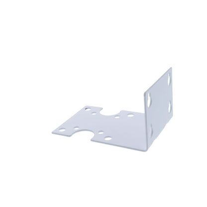 Standard Filter Mounting Bracket - White metal L-Shaped for 3/4" Caps w/ Mounting Bosses [MB]