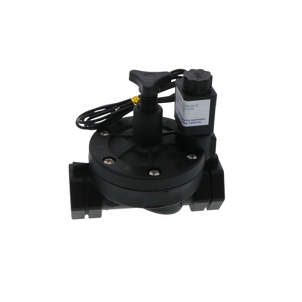 CFA C9 Series Solenoid Valve Normally Open with Flow Control 3/4" FPT 120 VAC