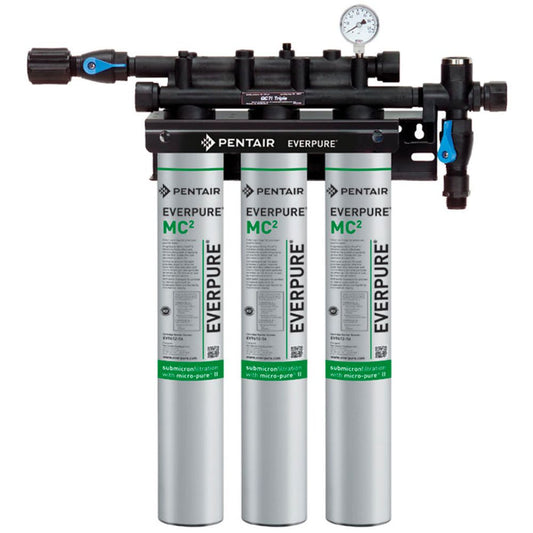 Everpure EV9275-03 QC7I Triple MC2 Filter System