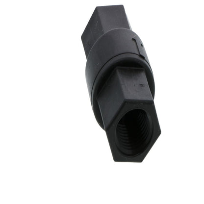 Inline Poppet Check Valve 685 Series PP 1/2" FPT - BUNA