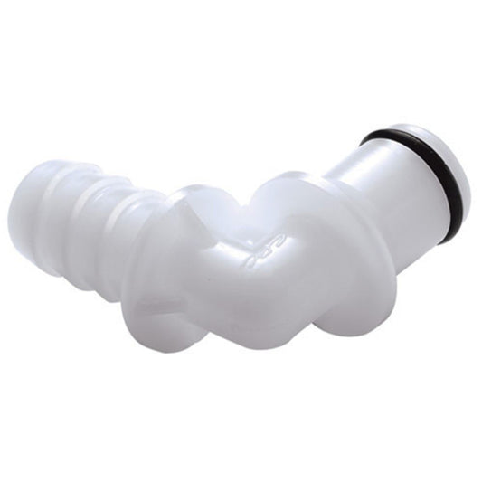 20200 NSF Non-Valved Elbow Hose Barb Coupling Insert 3/8 ID Barb