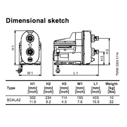 Grundfos Scala2 3-45-1 115V 60 HZ 93013251