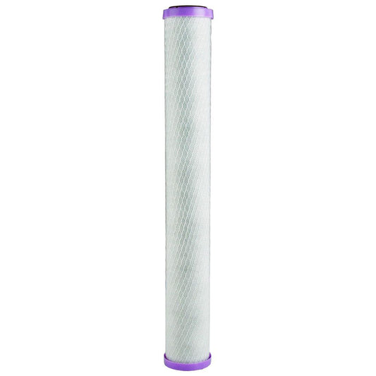 20" Filtrex Matrikx - 01-250-20-GREEN - CTO Plus Green Carbon Block 1 Mic Filter