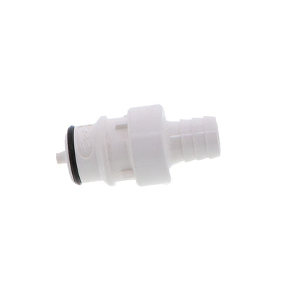HFCD22835 Valved In-line Hose Barb Coupling Insert 1/2 ID Barb