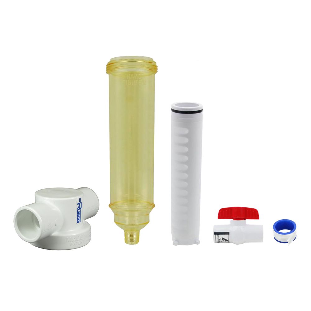 Rusco Chemically Resistant Sediment Trapper Filter T Style 2" PE - 30 Mesh [533 micron]