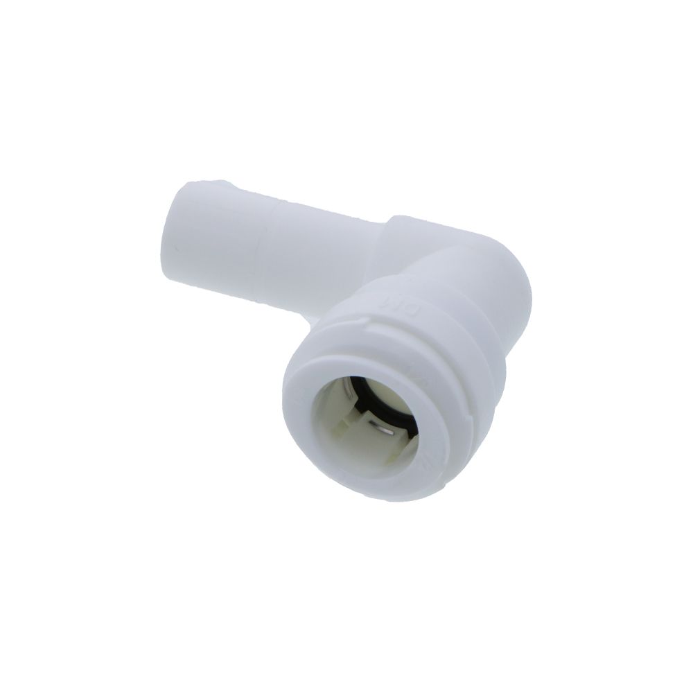 Gray DMfit Plug-In Stem Elbow - 1/2 Tube x 1/2 Stem