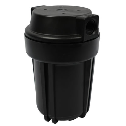 5" Neo-Pure SlimLine Flat Cap Housing Black Cap/Black Sump - 3/8"