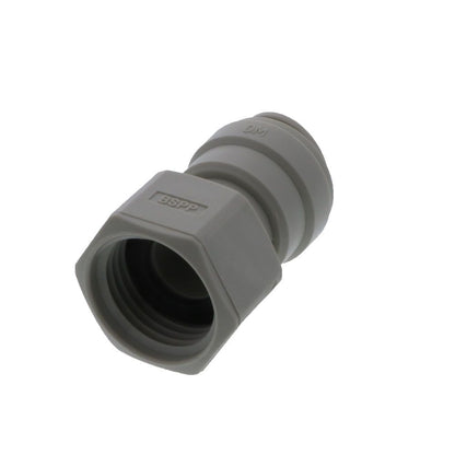 DMfit Female BSPP Connector Flat Type - 1/2" Push-in x 1/2" BSP[P]