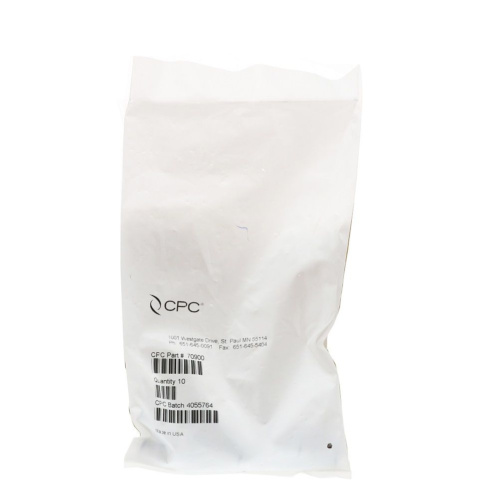 70900 NSF Valved In-Line Hose Barb Coupling Insert 3/8 ID Barb