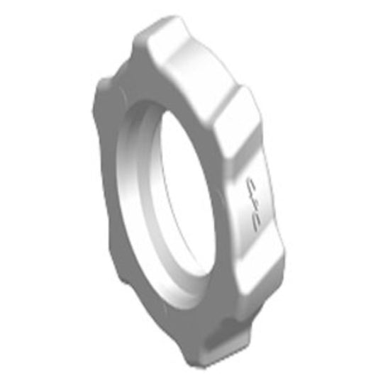 PMNUT30 White Nylon Panel Mount Nut 1/4-28 UNF